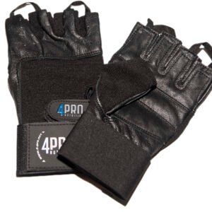 Guantes Piel con Muñequera