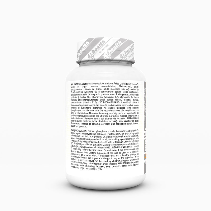 Vitamin B Complex 90 Tabs - Imagen 3