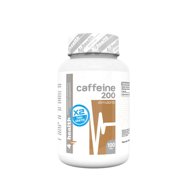 Cafeína 200 - 100 Tabs + 100 Tabs Gratis