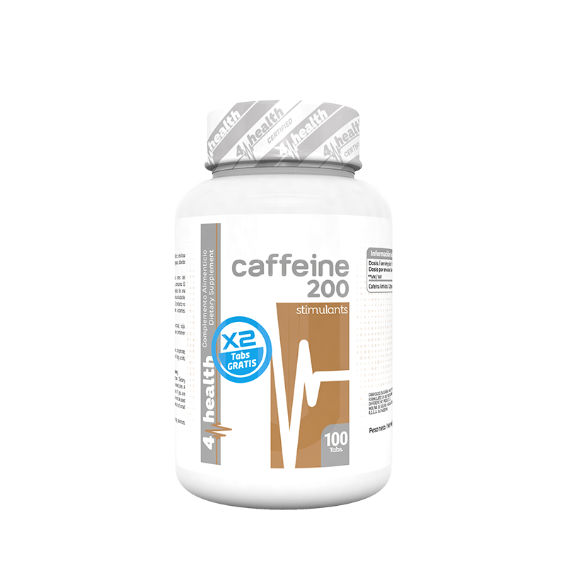 Cafeína 200 - 100 Tabs + 100 Tabs Gratis