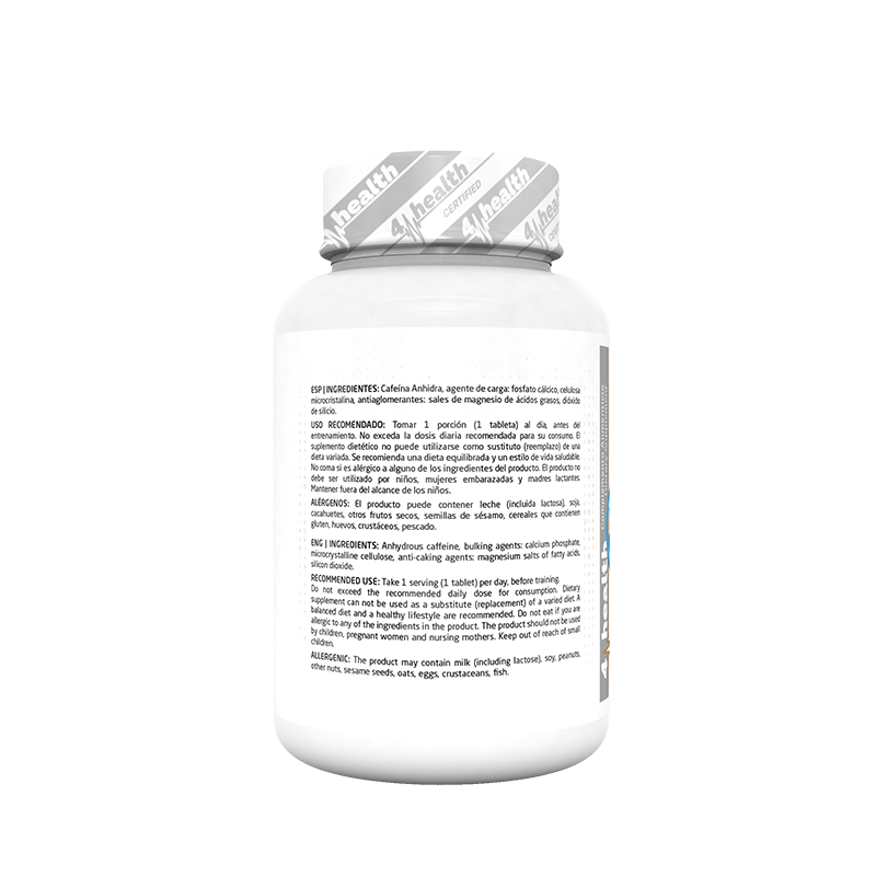 Cafeína 200 - 100 Tabs + 100 Tabs Gratis - Imagen 3