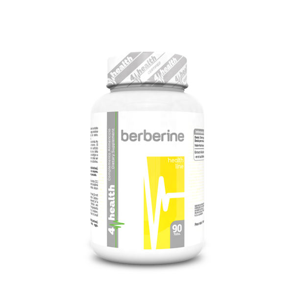 4-PRO_Berberine_500_mg_90_Tabs Berberina 500 mg 90 Tabs