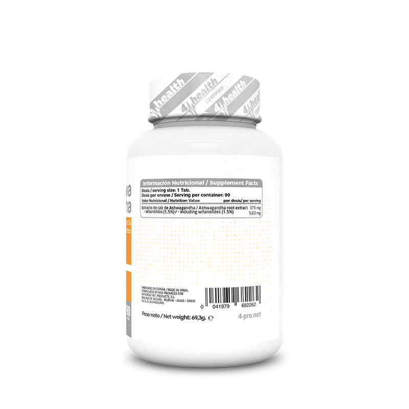 Ashwagandha 375 mg 90 Tabs - Imagen 2