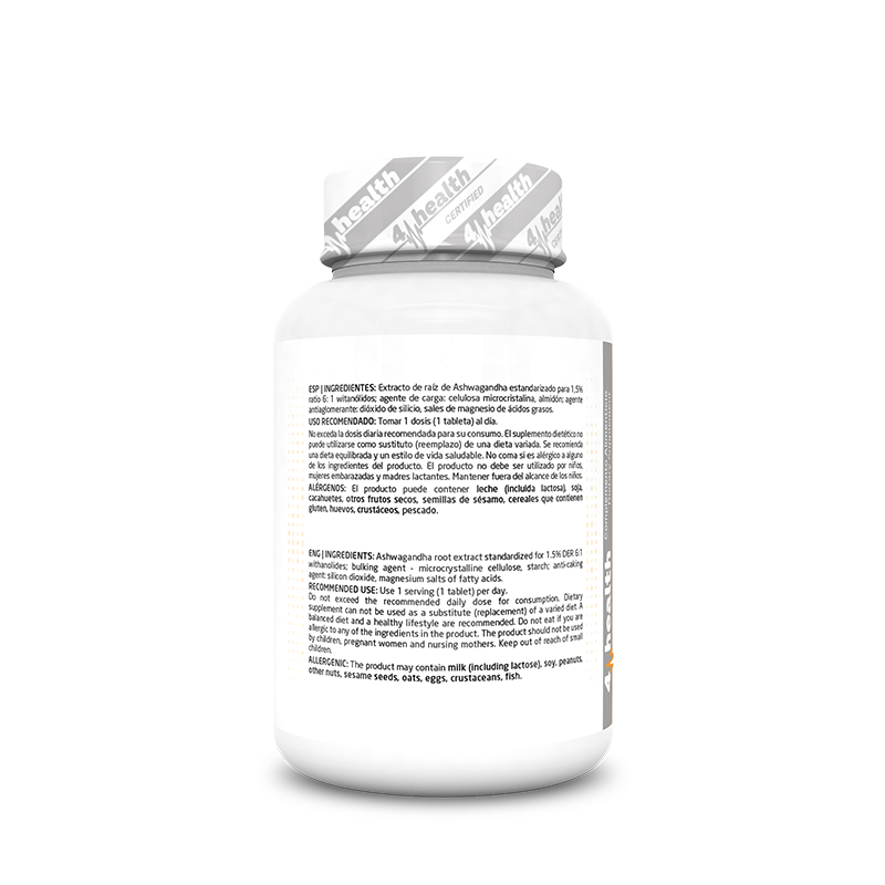 Ashwagandha 375 mg 90 Tabs - Imagen 3