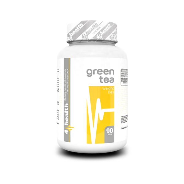 4-PRO_Green_Tea_90_Tabs Te Verde 1000 mg 90 Tabs