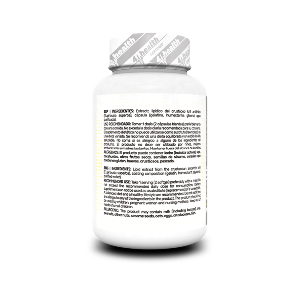 4-PRO_Krill_Oil_60_Softgel_Ingredients Krill Oil 60 Softgel