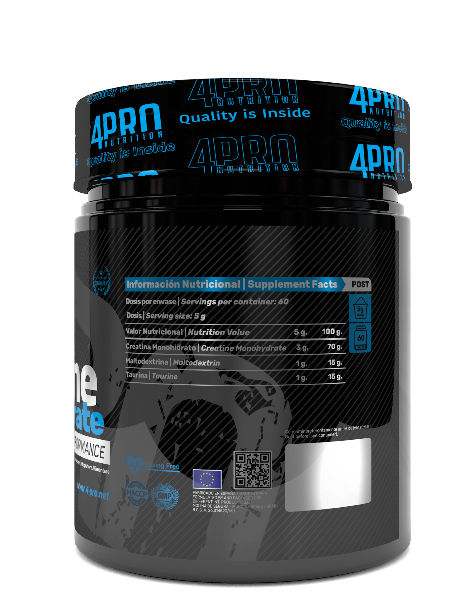 Creatina Monohidrato 300 Gramos - Imagen 2