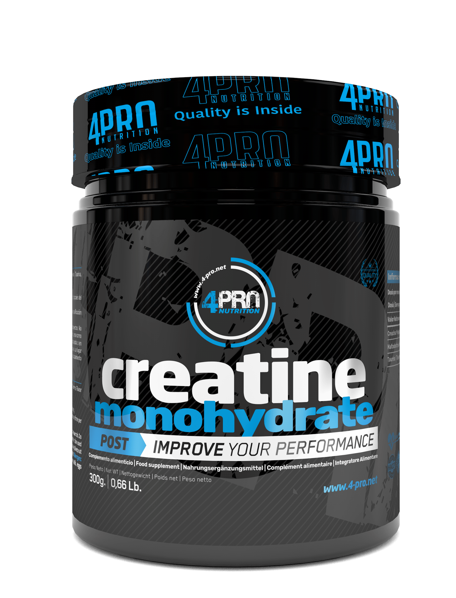 Creatina Monohidrato 300 Gramos