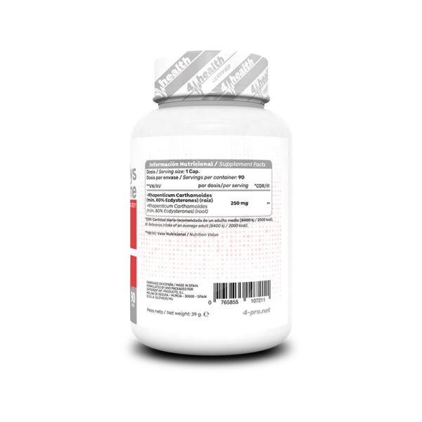 Ecdisterona 250 mg - 100 Caps.