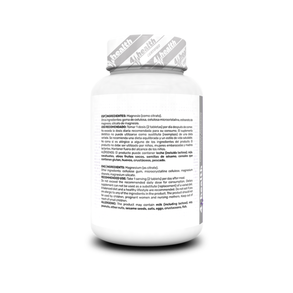 Magnesio Citrato 200 mg - 100 Tabs.