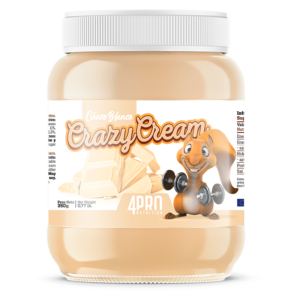 CrazyCream 350 Grms Choco Blanco