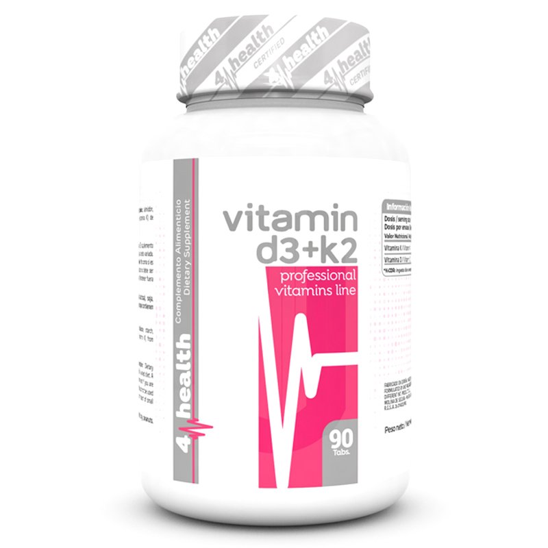 Vitamina D3 2000 IU + K2 - 90 Tabs