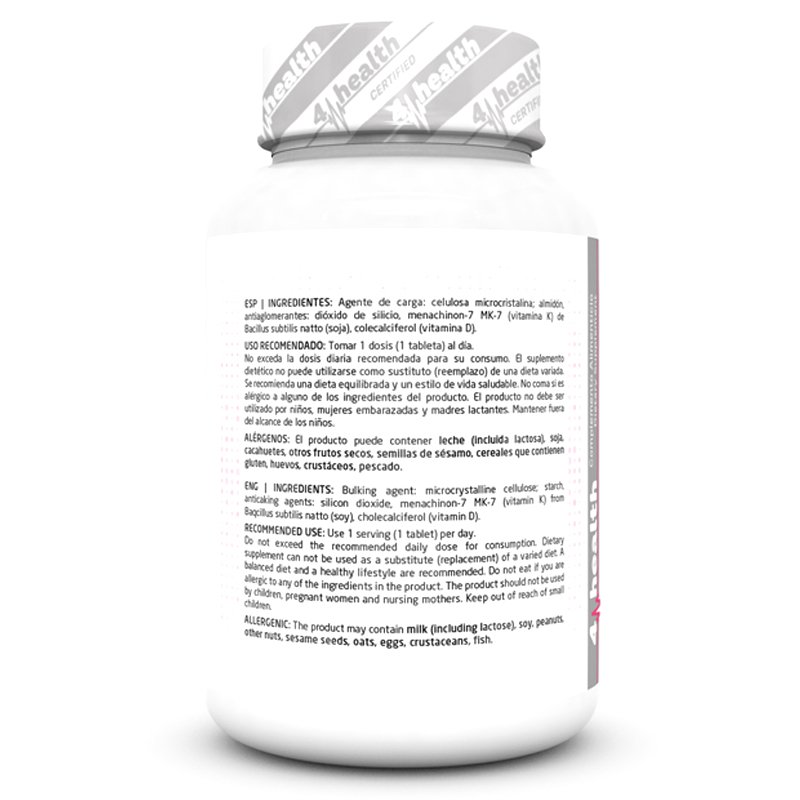 Vitamina D3 2000 IU + K2 - 90 Tabs - Imagen 3