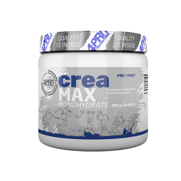 4-PRO_Creamax_200_Grms_Sleeve Creamax - Creatina Monohidrato 200 Grms
