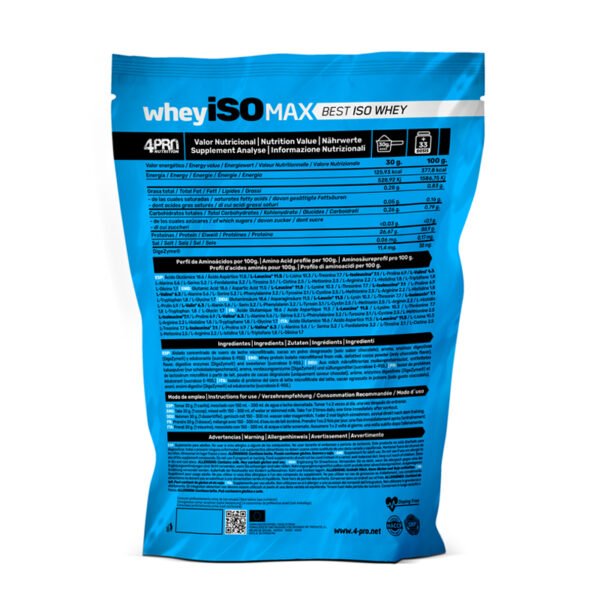 4-PRO_Whey_ISO_Max_1_kg_Facts_Bolsa Whey Iso Max 1 Kg