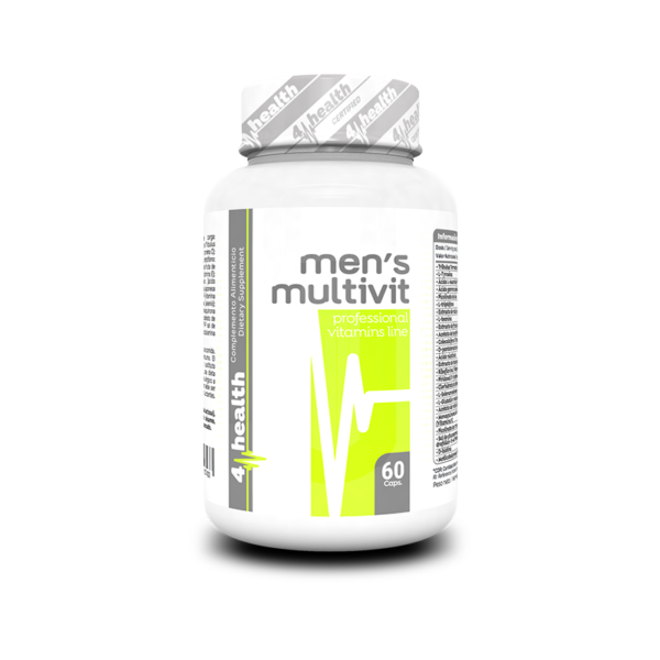 4-PRO_Mens_Multivit_60_Caps Multivitamínico Hombres 60 Caps
