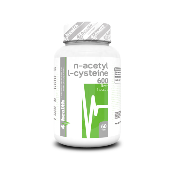 4-PRO_N-Acetyl_Cysteine_600_mg_60_Tabs N-Acetil L-Cisteina 600 mg 60 Tabs