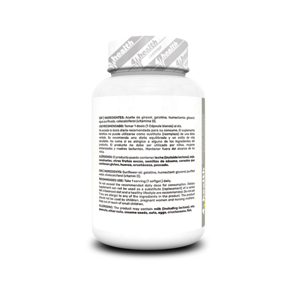 Vitamina D3 4000 IU 120 Softgel